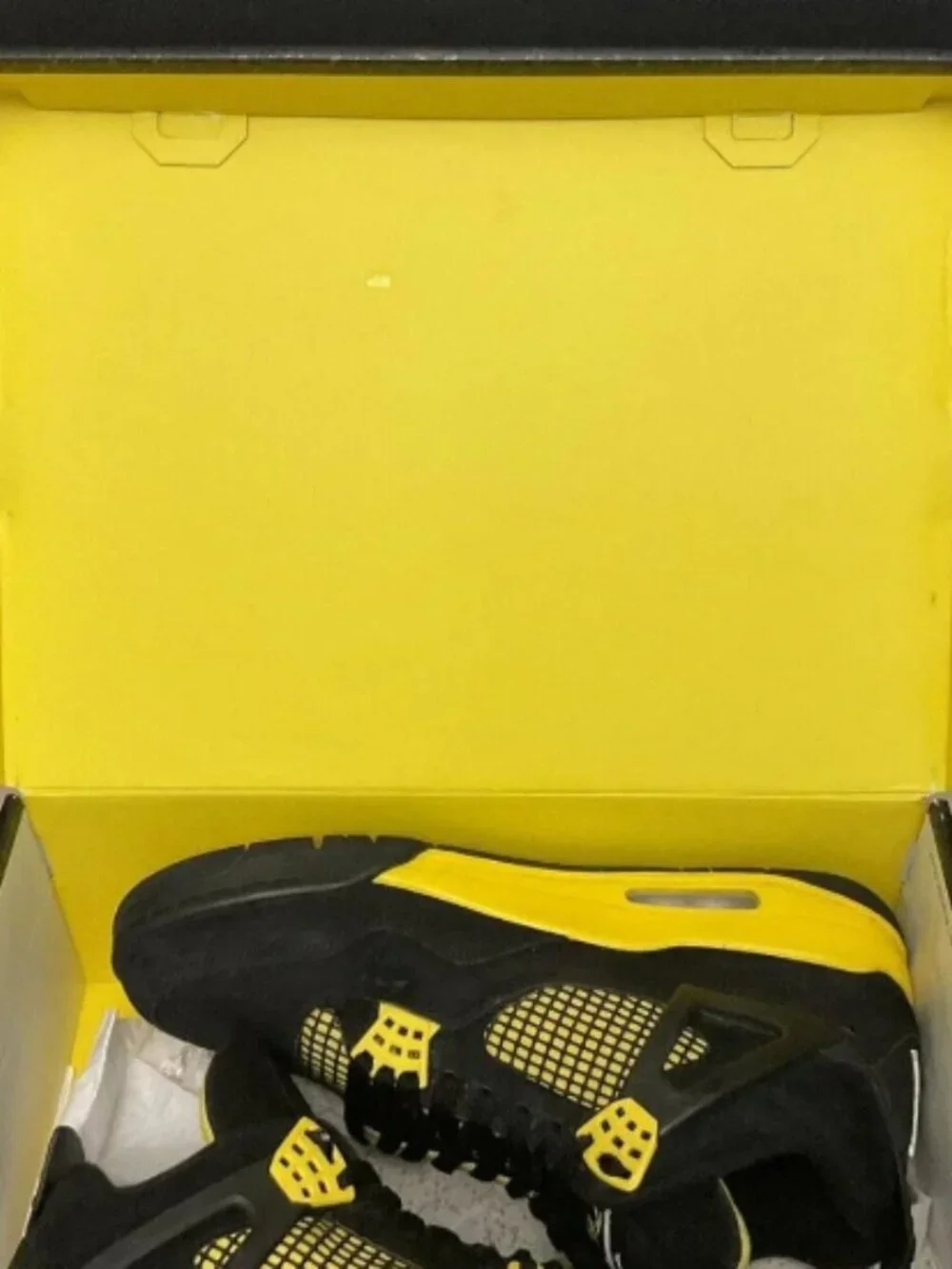 Mens Nike Air Jordan 4 Retro Mid Thunder